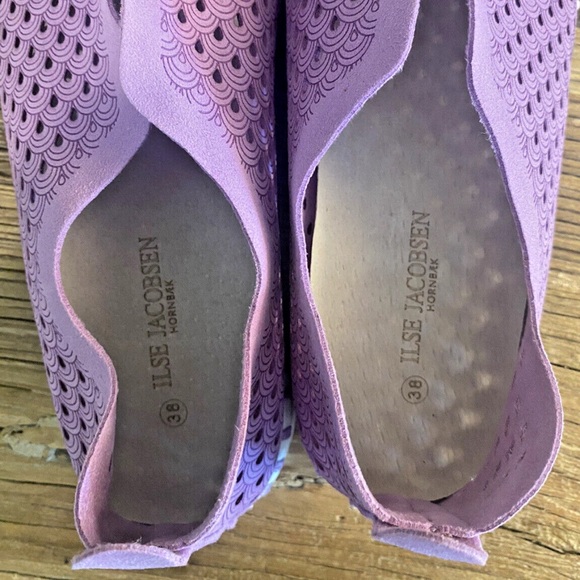 Ilse Jacobsen Women's Slip on Shoe Lavender Purple Size 38 Used - Picture 15 of 16